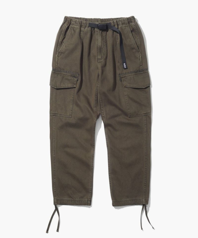 PIGMENT DYED  CARGO PANTS