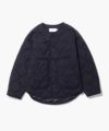 W'S NO COLLAR QUILTED JACKET