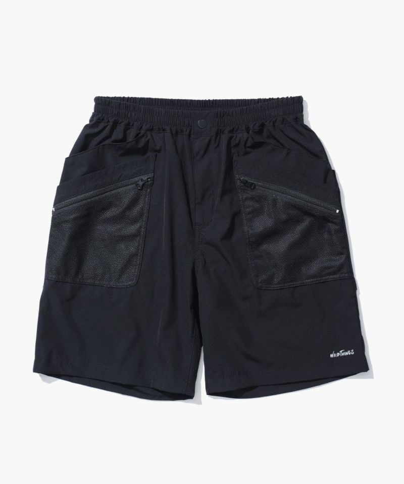 N/PUビッグポケットメッシュショーツ｜N/PUBIGPOCKETMESHSHORTS＜BLACK＞