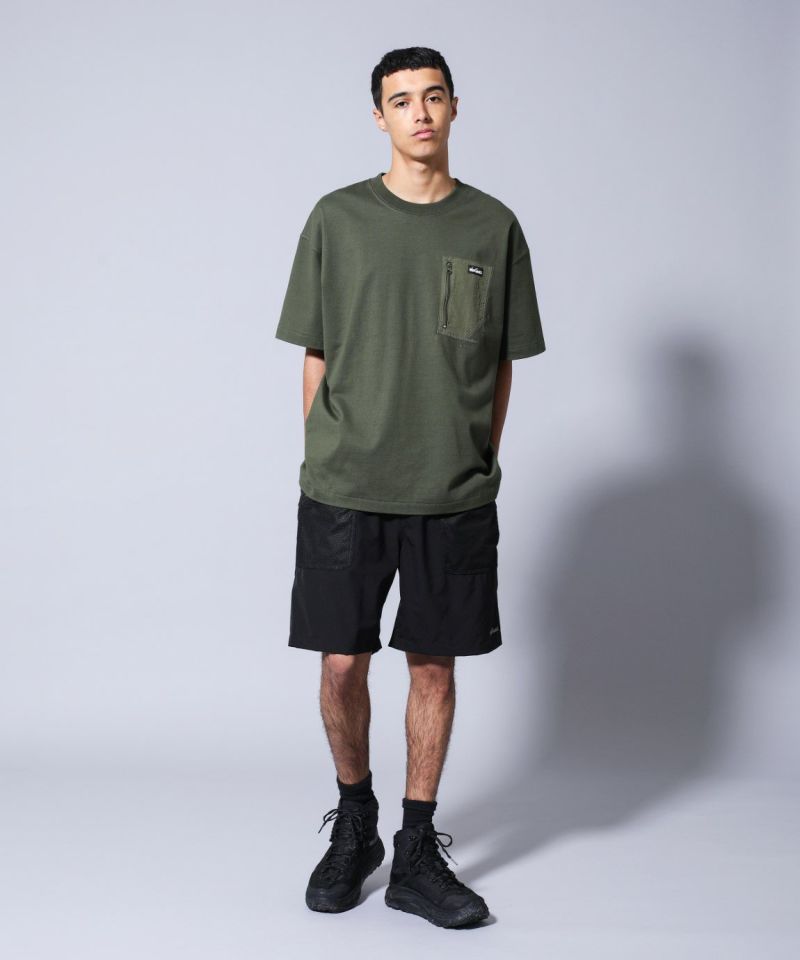 N/PUビッグポケットメッシュショーツ｜N/PUBIGPOCKETMESHSHORTS＜BLACK＞