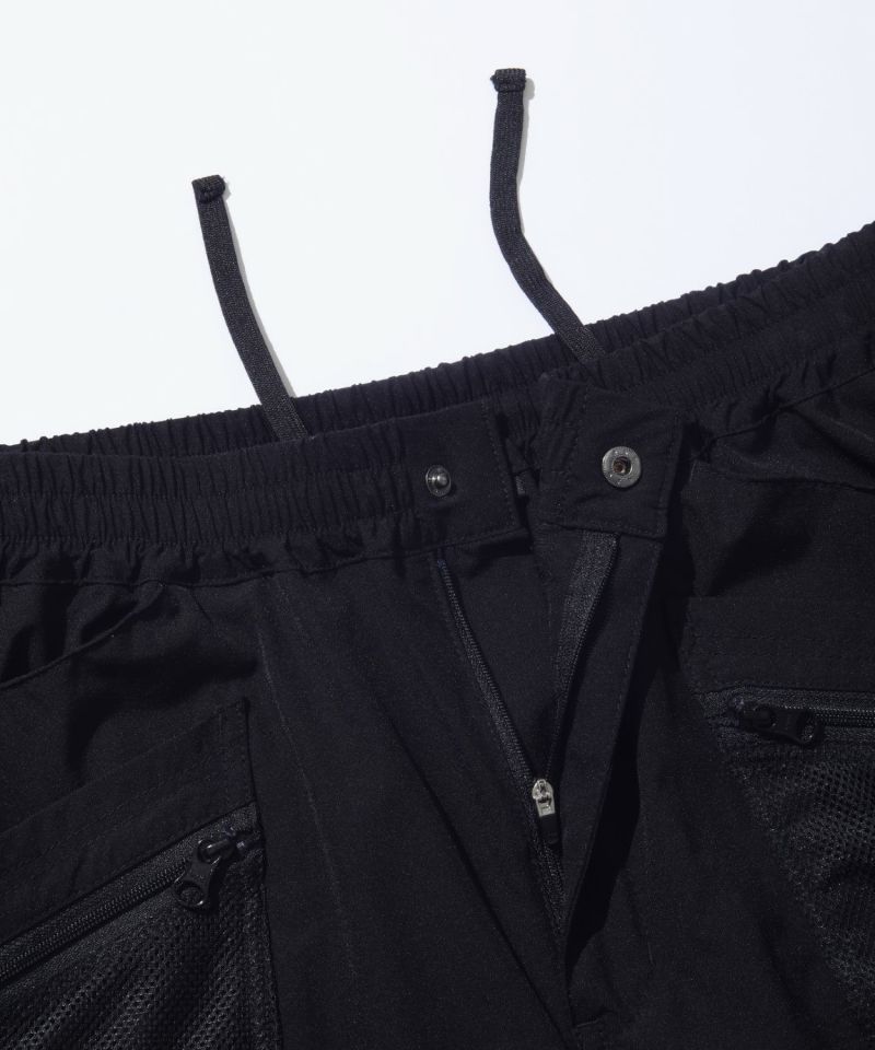 N/PUビッグポケットメッシュショーツ｜N/PUBIGPOCKETMESHSHORTS＜BLACK＞