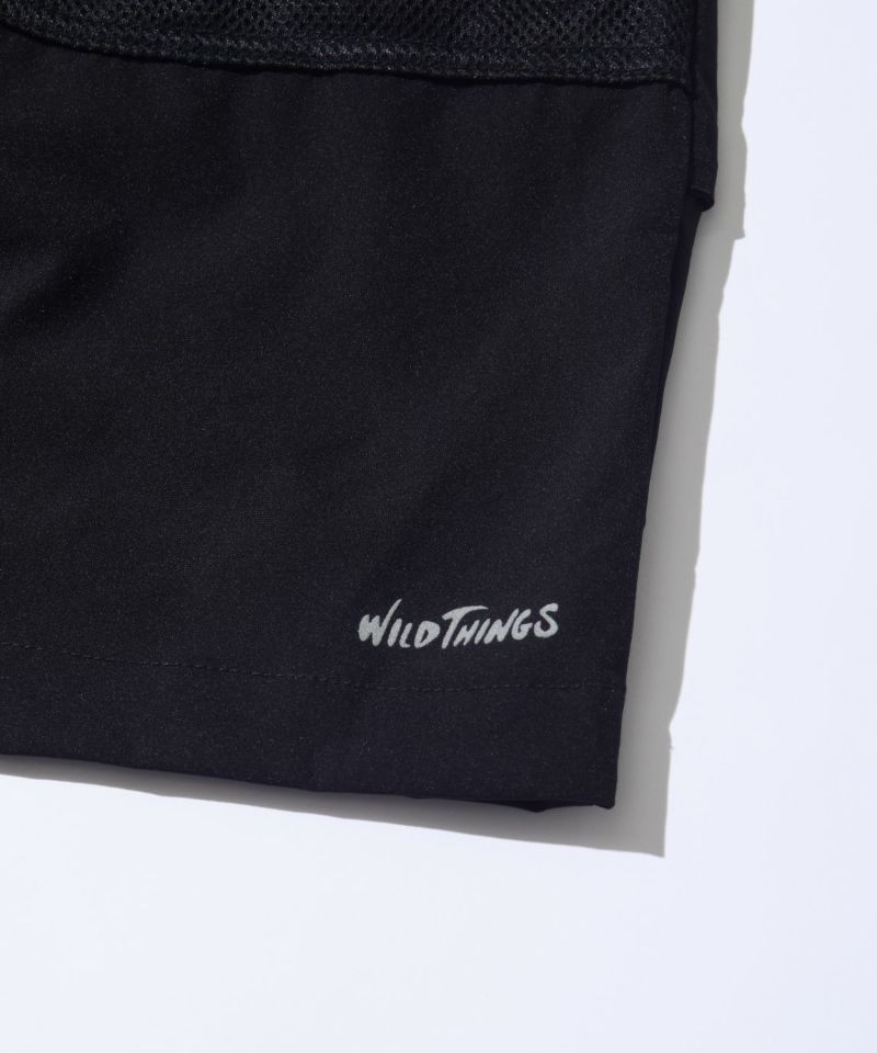 ワイルドシングス ハーフパンツ Big Mesh N Pu Pocket Short Things Wild Wt241ad ショーツ ビッグ ポケット メッシュ メンズ 送料込 Wild