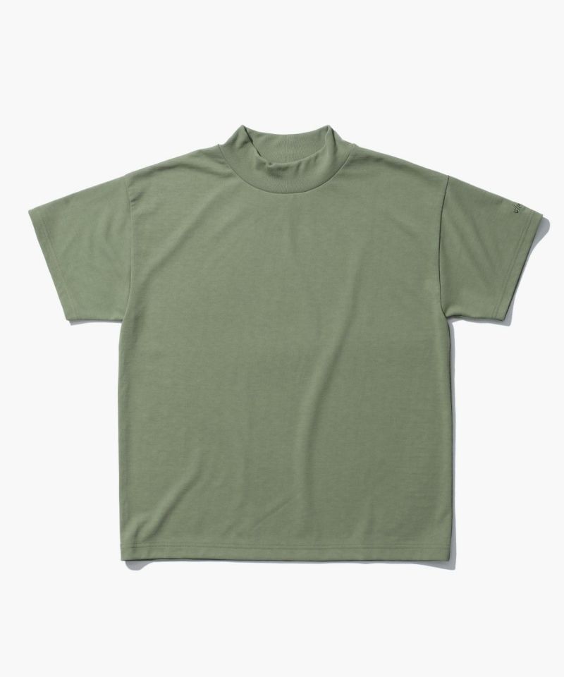 トゥルードライモックネックTシャツ｜TRUEDRYMOCKNECKTEE(OLIVE)
