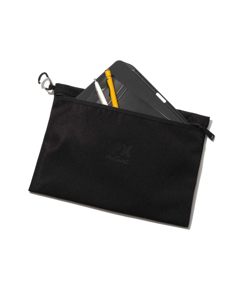 THE PX MULTI POUCH A4｜マルチポーチ(A4)＜BLACK＞ | ワイルド
