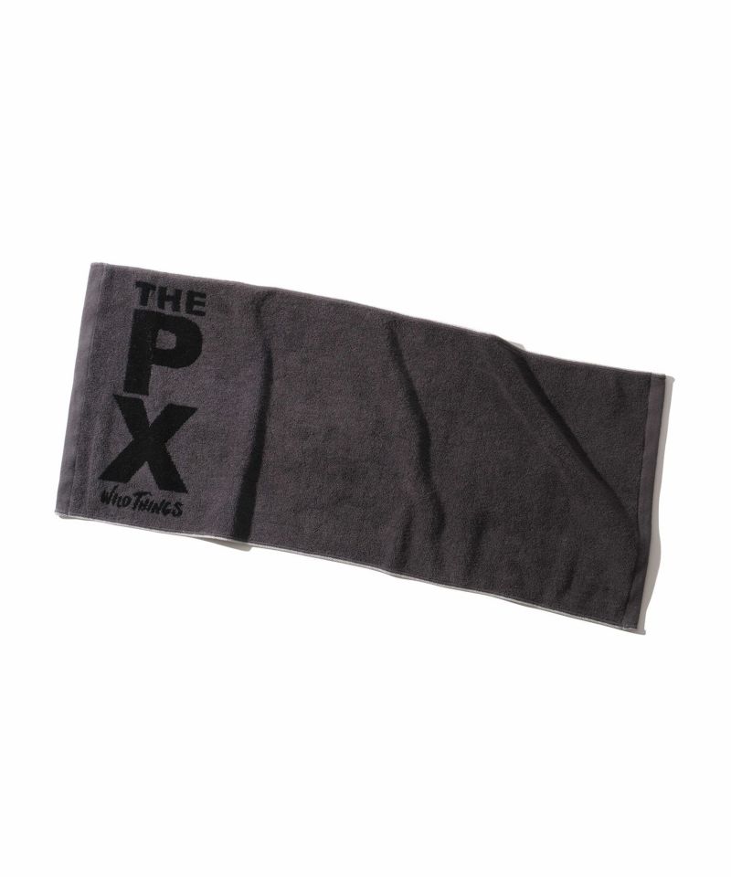 THE PX TOWEL｜ロゴフェイスタオル ＜F.GREY＞ | ワイルドシングス公式サイト | WILD THINGS OFFICIAL SITE