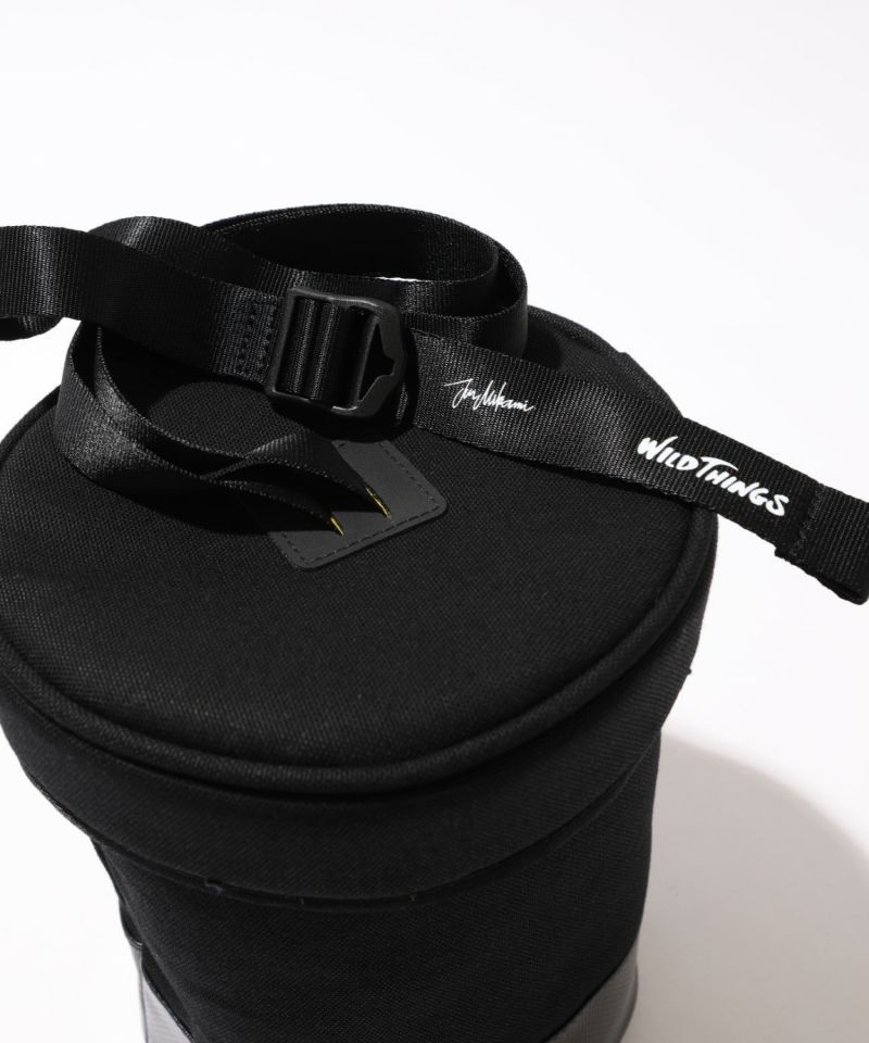 WILDTHINGS×JUNMIKAMI CYLINDER BAG│シリンダーバッグ＜BLACK＞