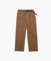 ツイル プレーン パンツ│TWILL PLAIN PANTS＜BROWN＞