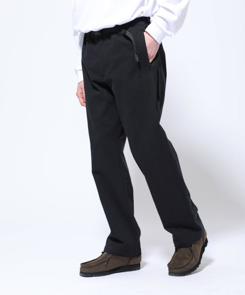ツイル プレーン パンツ│TWILL PLAIN PANTS＜BROWN＞