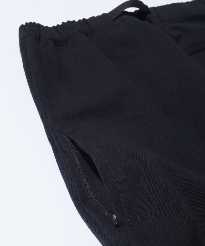 ツイル プレーン パンツ│TWILL PLAIN PANTS＜BROWN＞