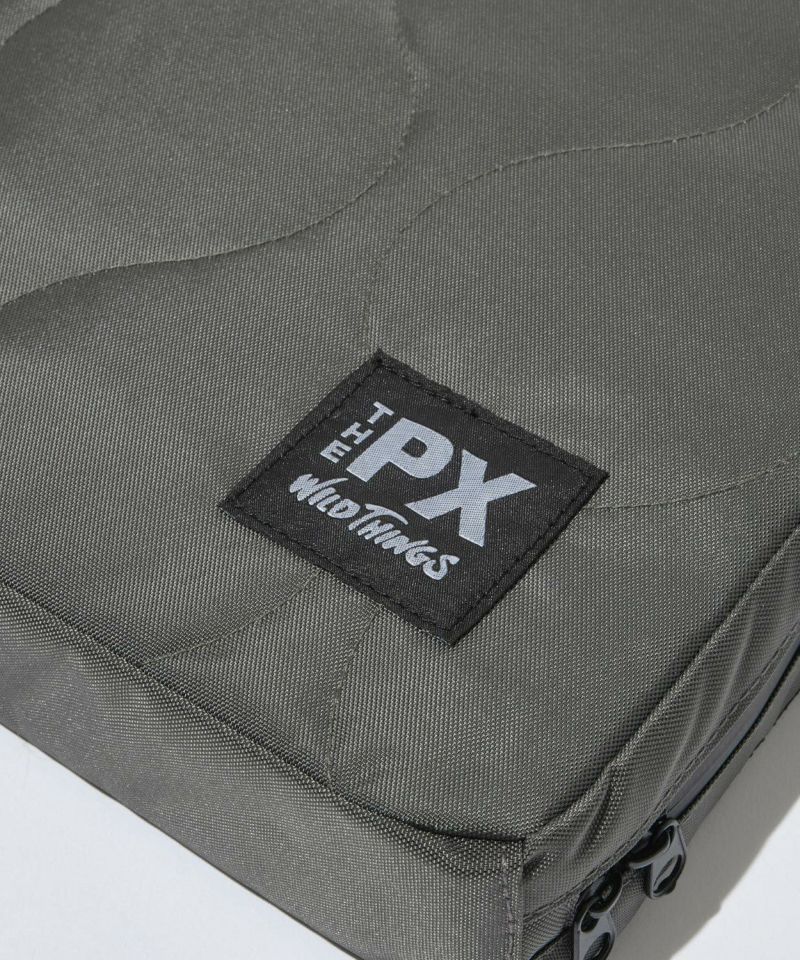 THE PX SQUARE CUSHION ｜スクエアクッション＜BLACK＞