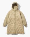 キルティングボディパディングコートEC限定│QUILTED BODY PADDING COAT EC限定＜BEIGE＞