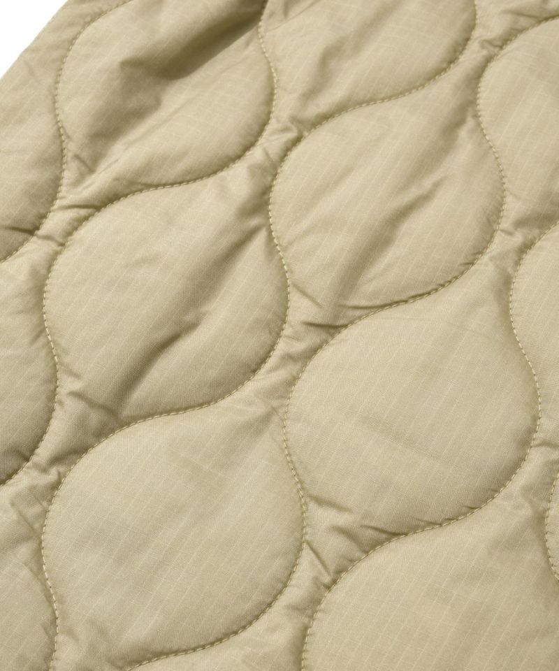 キルティングボディパディングコートEC限定│QUILTED BODY PADDING COAT EC限定＜BEIGE＞