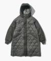 キルティングボディパディングコートEC限定│QUILTED BODY PADDING COAT EC限定＜SLATEGREEN＞