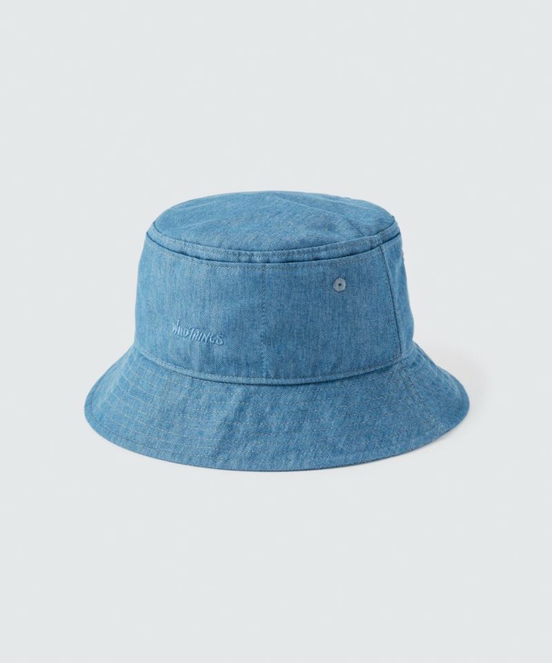 ナノテックス デニム バケットハット│NANOTEX DENIM BUCKET＜USED＞