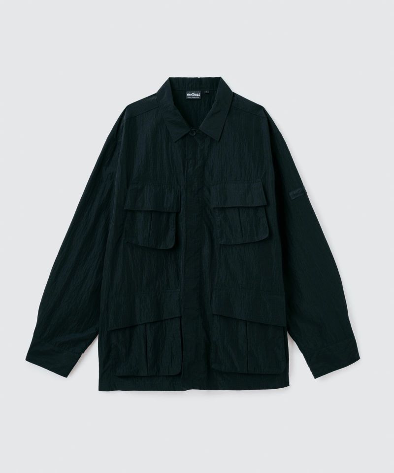 グレイン リップ ジャケット│GRAIN RIP BDU JACKET＜BLACK＞