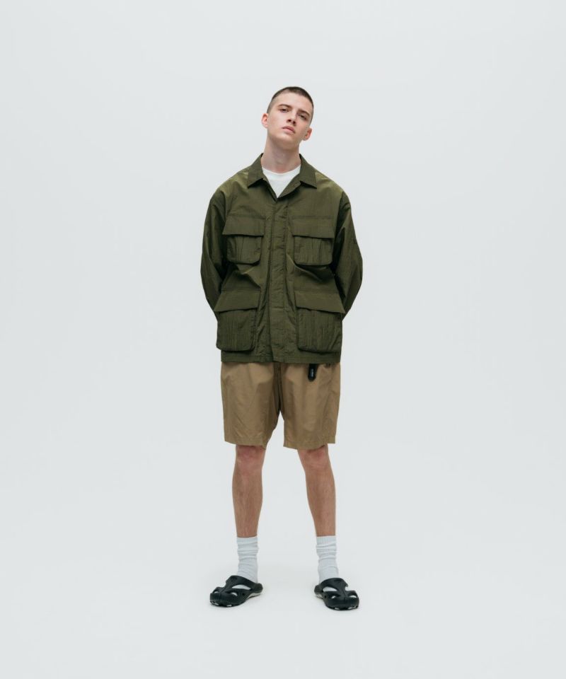 グレイン リップ ジャケット│GRAIN RIP BDU JACKET＜OLIVE＞