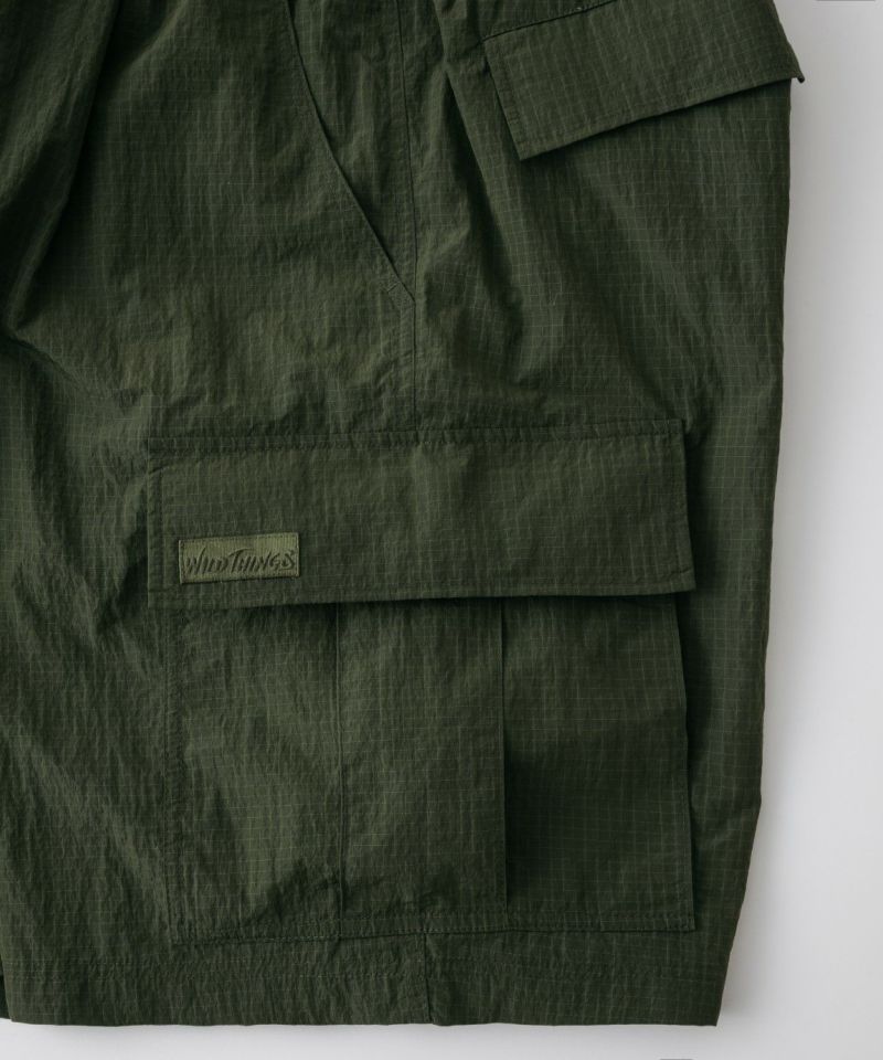 グレイン リップ カーゴショーツ│GRAIN RIP CARGO SHOR＜OLIVE＞