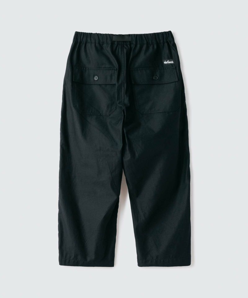 ワイルドシングス ライトライト バックサテン クロップドパンツ│LIGHTBACKSATIN CROPP＜OLIVE＞ バックサテン クロップドパンツ