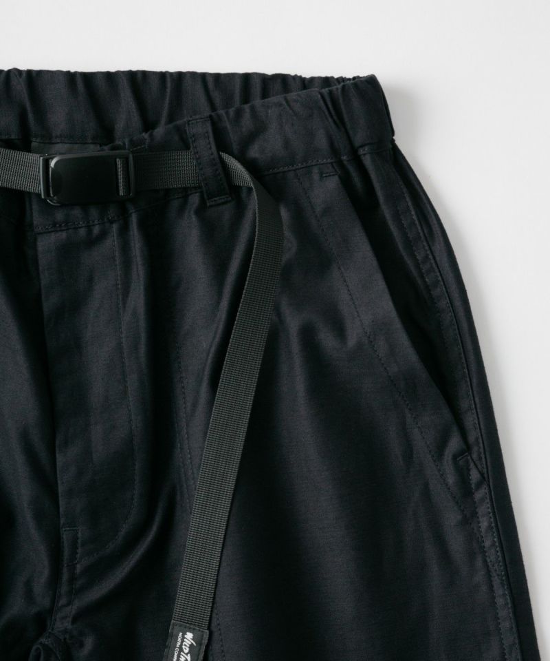 ライト バックサテン クロップドパンツ│LIGHTBACKSATIN CROPP＜OLIVE＞