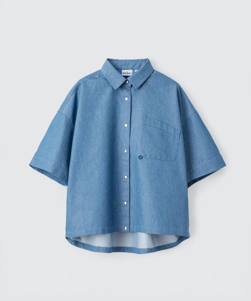 ナノテックス デニム シャツ│NANOTEX DENIM S/S SH＜USED＞