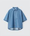 ナノテックス デニム シャツ│NANOTEX DENIM S/S SH＜USED＞