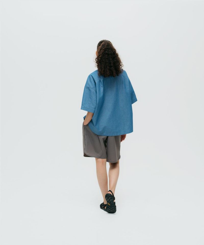 ナノテックス デニム シャツ│NANOTEX DENIM S/S SH＜USED＞