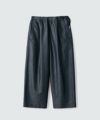 ナノテックス デニム タック ワイドパンツ│NANOTEX DENIM TUCK W＜ONE WASH＞