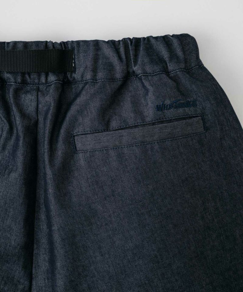 ナノテックス デニム タック ワイドパンツ│NANOTEX DENIM TUCK W＜USED＞