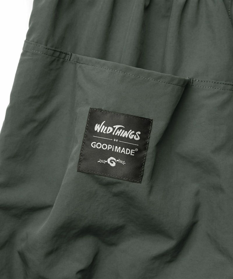 グーピーメイド×ワイルドシングス　トランスファームドジップタクティカルパンツ│GOOPiMADE x WILDTHINGS  TRANSFORMED-ZIP TACTICAL PANTS＜G.GREY＞