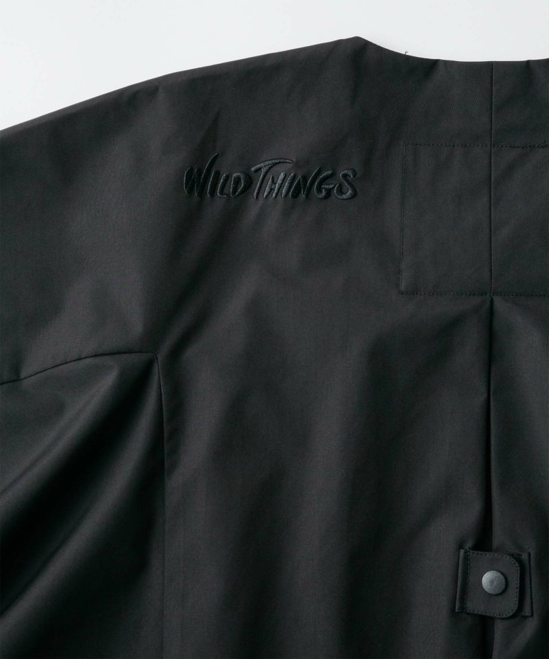 WILDTHINGS×JUNMIKAMI SHELL COAT│シェルコート＜BLACK＞ | ワイルド