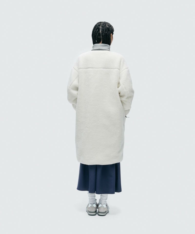 フラフィーボアリバーシブルコート│FLUFFY BOA REVERSIBLE COAT