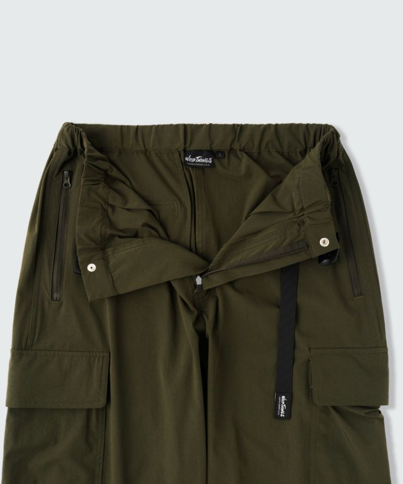 【ワイルドシングス公式】クロップドカーゴパンツ | Cropped CARGO PANTS L BEIGE