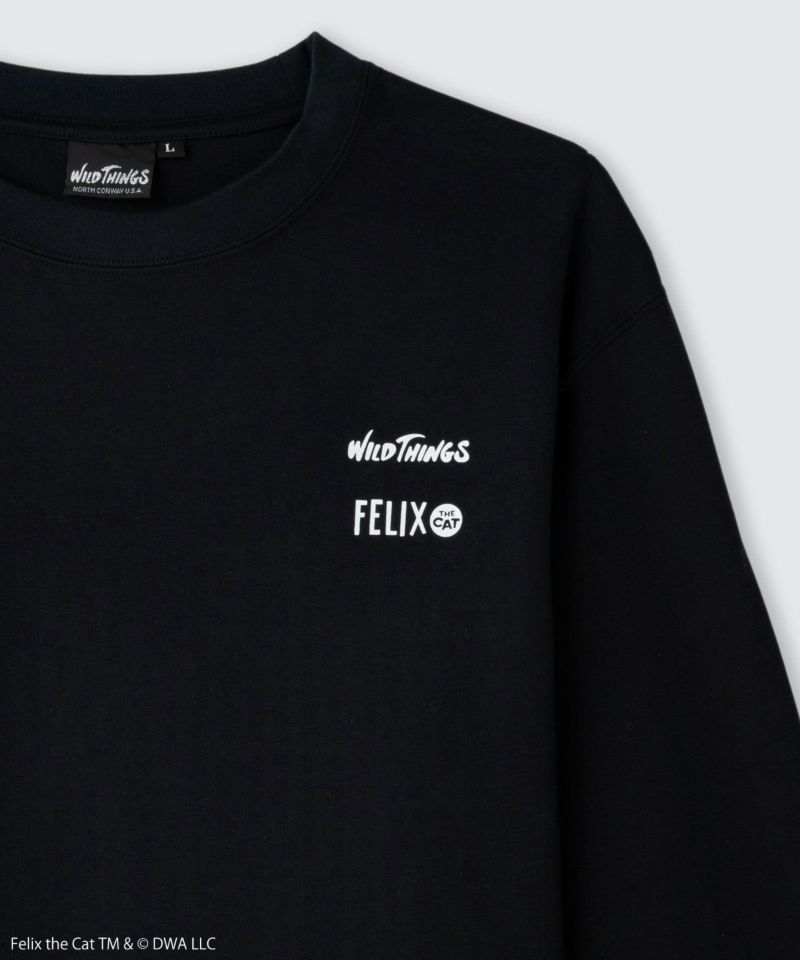 ワイルドシングス FELIX THE CAT L/S TEE / MONSTER