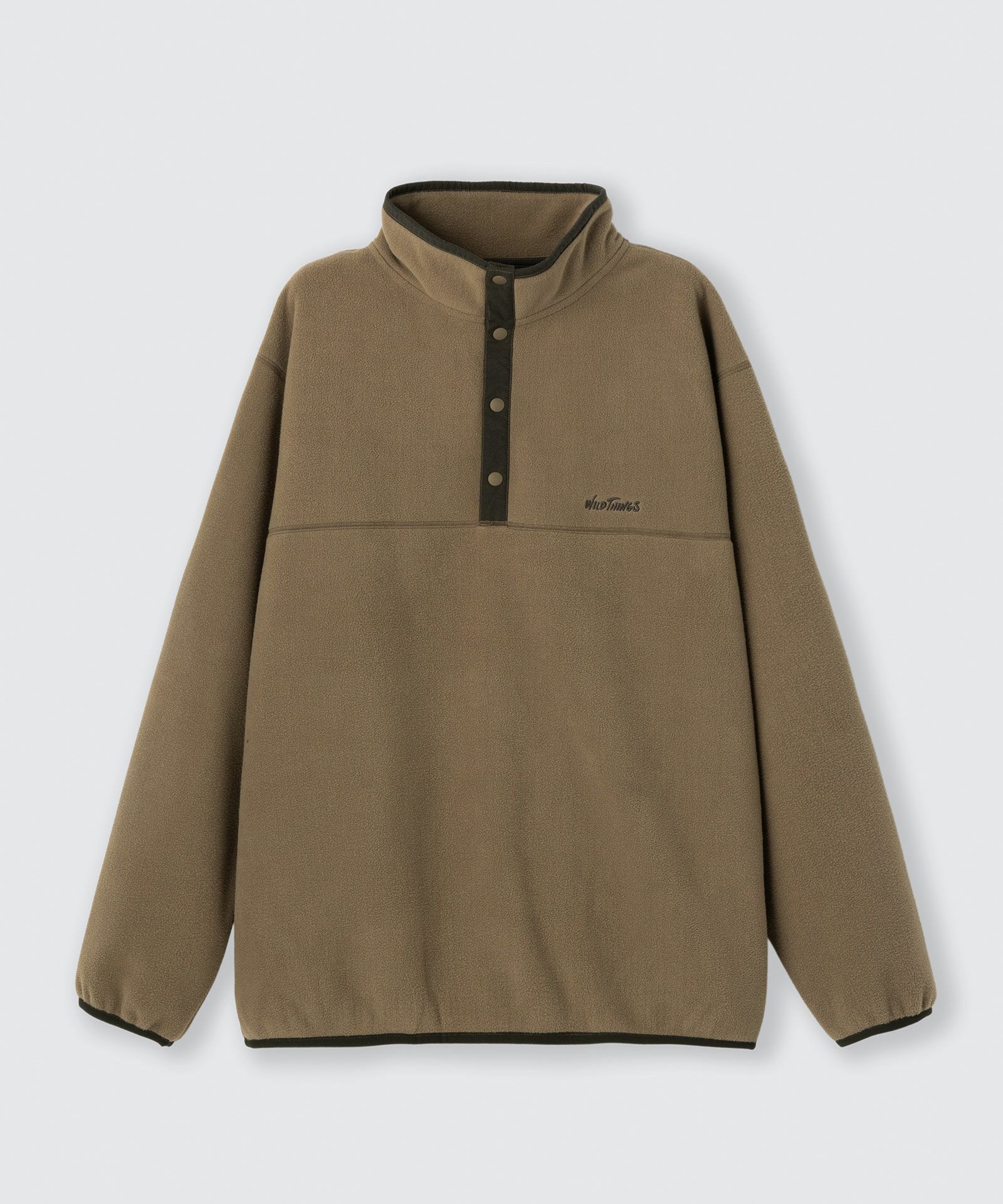 グリッドフリースプルオーバージャケット│GRID FLEECE PULLOVER 