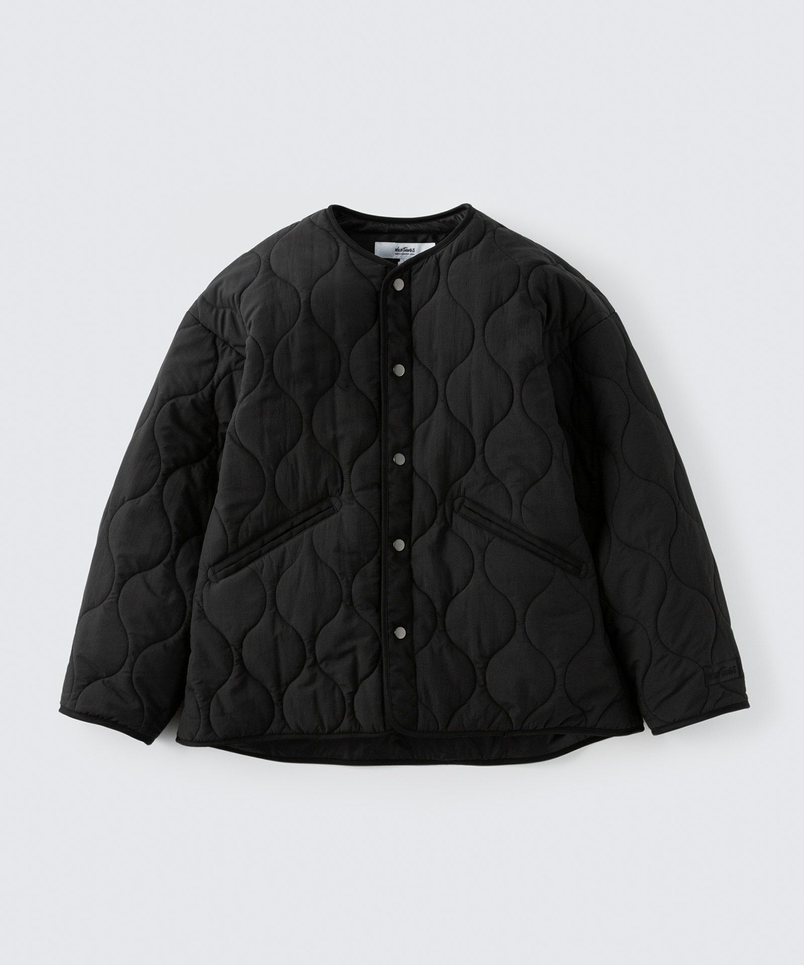 キルティングノーカラージャケット│QUILTING NO COLLAR JACKET  