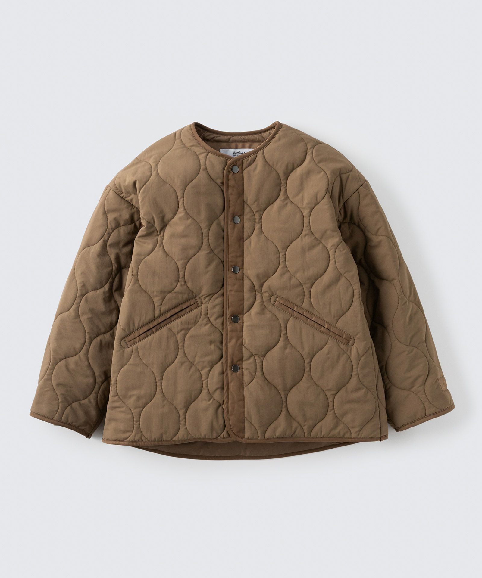 キルティングノーカラージャケット│QUILTING NO COLLAR JACKET  