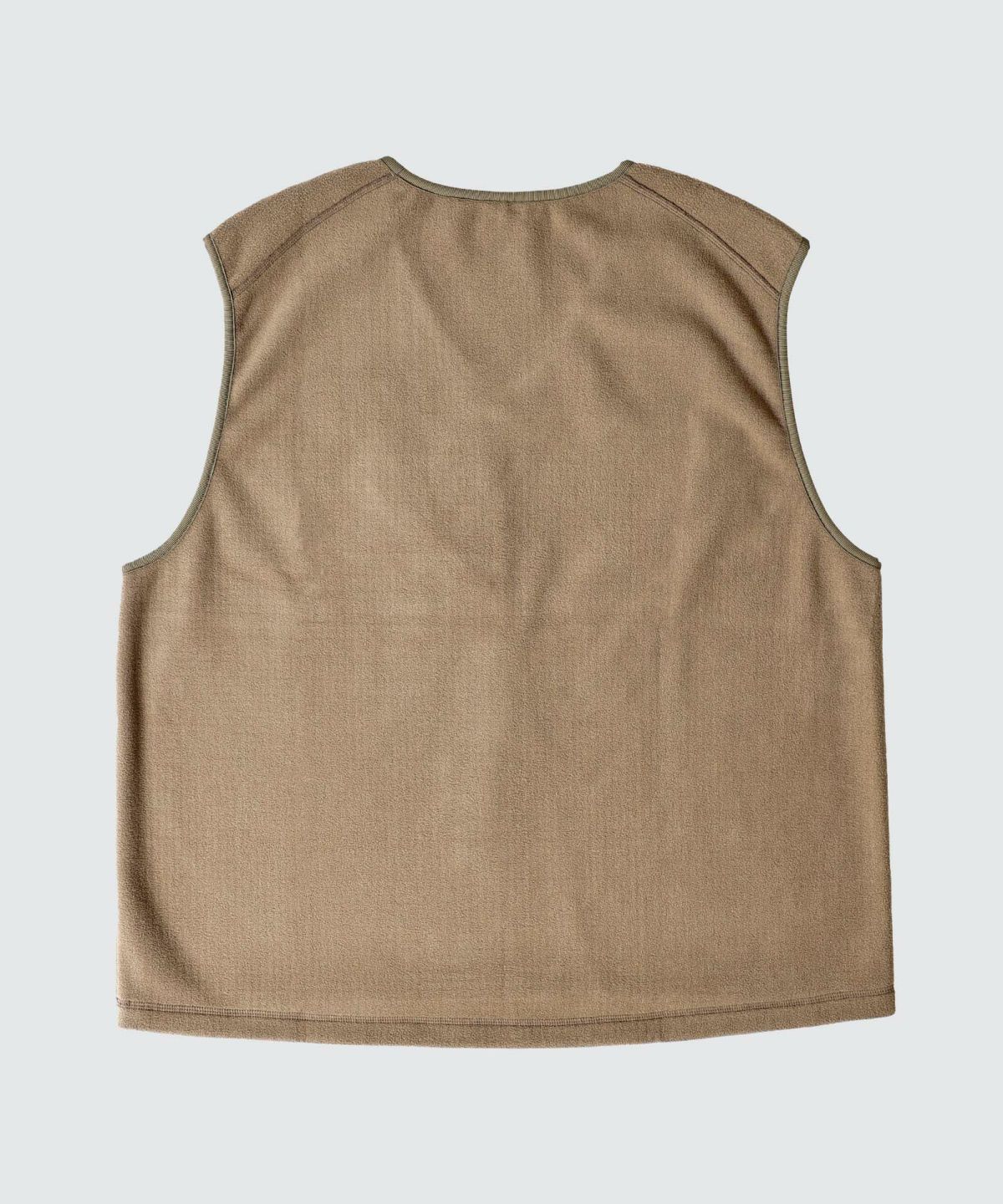 ワイルドシングス グリッドフリース プルオーバーベスト