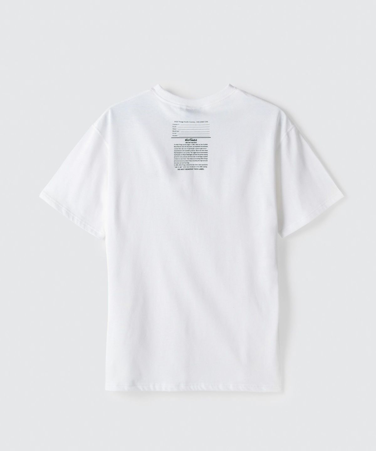 アーミータグプリントTシャツ│ARMY TAG PRINT TEE ワイルドシングス