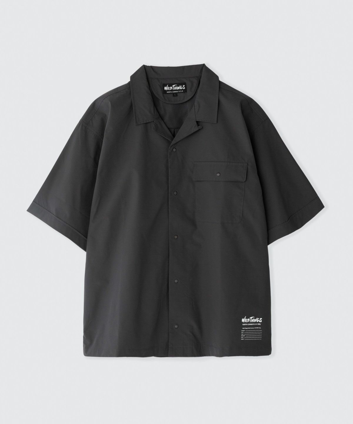 オープンカラーポケットシャツ│OPEN COLLAR POCKET SHIRTS ワイルドシングス