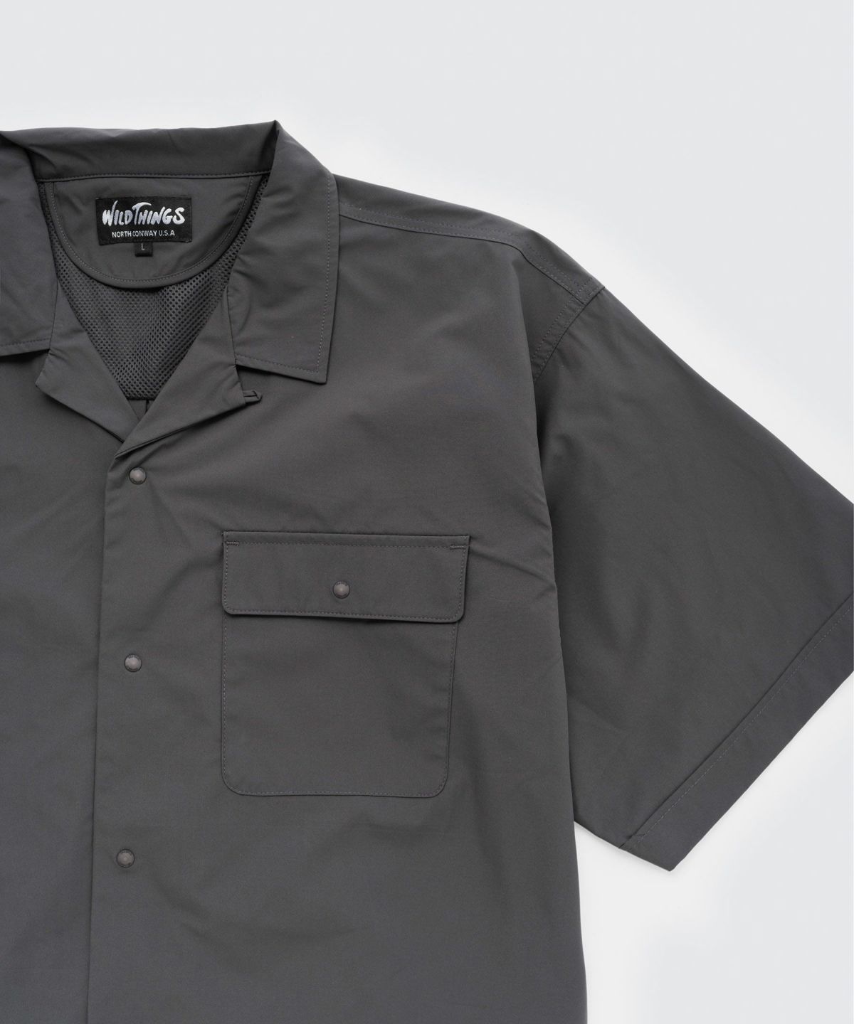 オープンカラーポケットシャツ│OPEN COLLAR POCKET SHIRTS ワイルドシングス