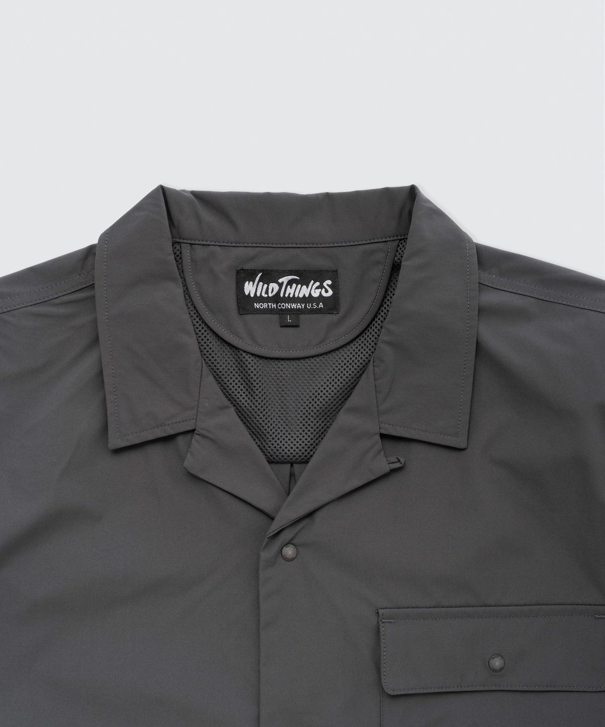 オープンカラーポケットシャツ│OPEN COLLAR POCKET SHIRTS ワイルドシングス