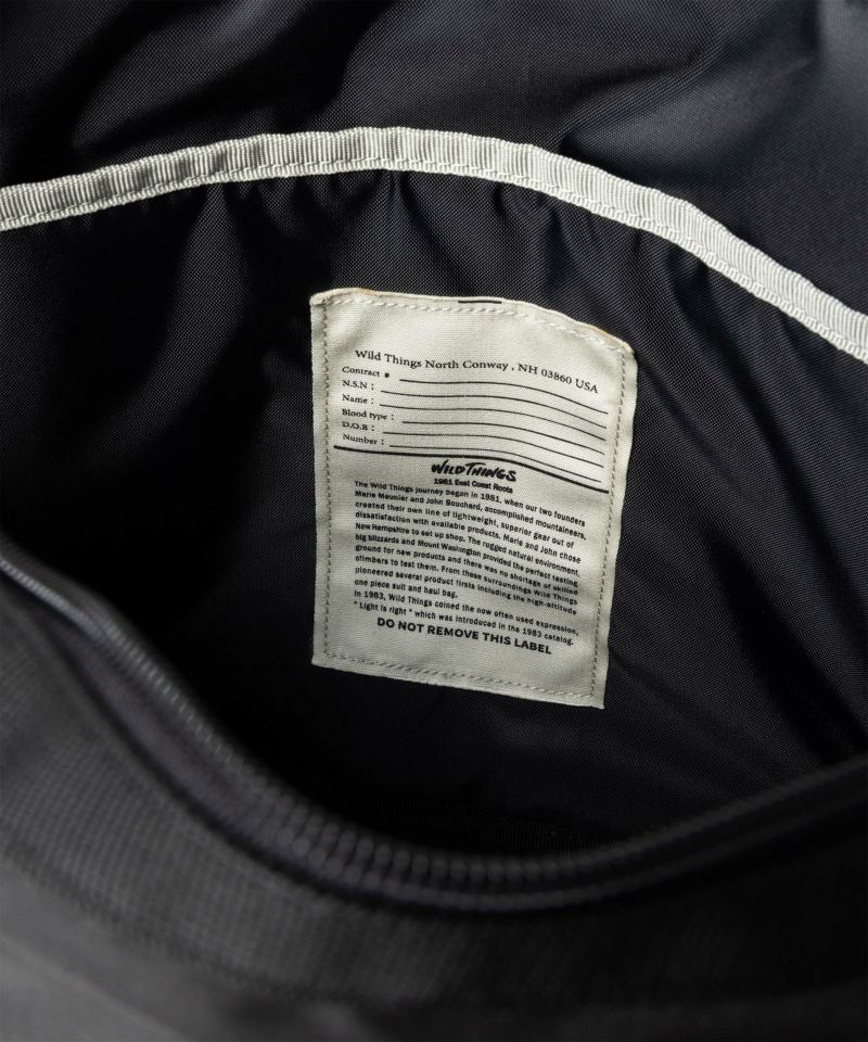 フライト ミニダッフル│FLIGHT MINI DUFFLE ワイルドシングス