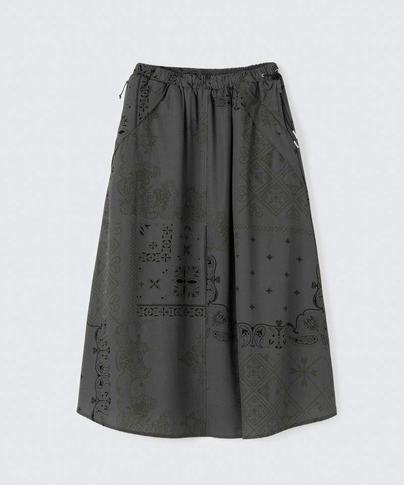 プリントラックススカート│PRINT LAX SKIRT ワイルドシングス