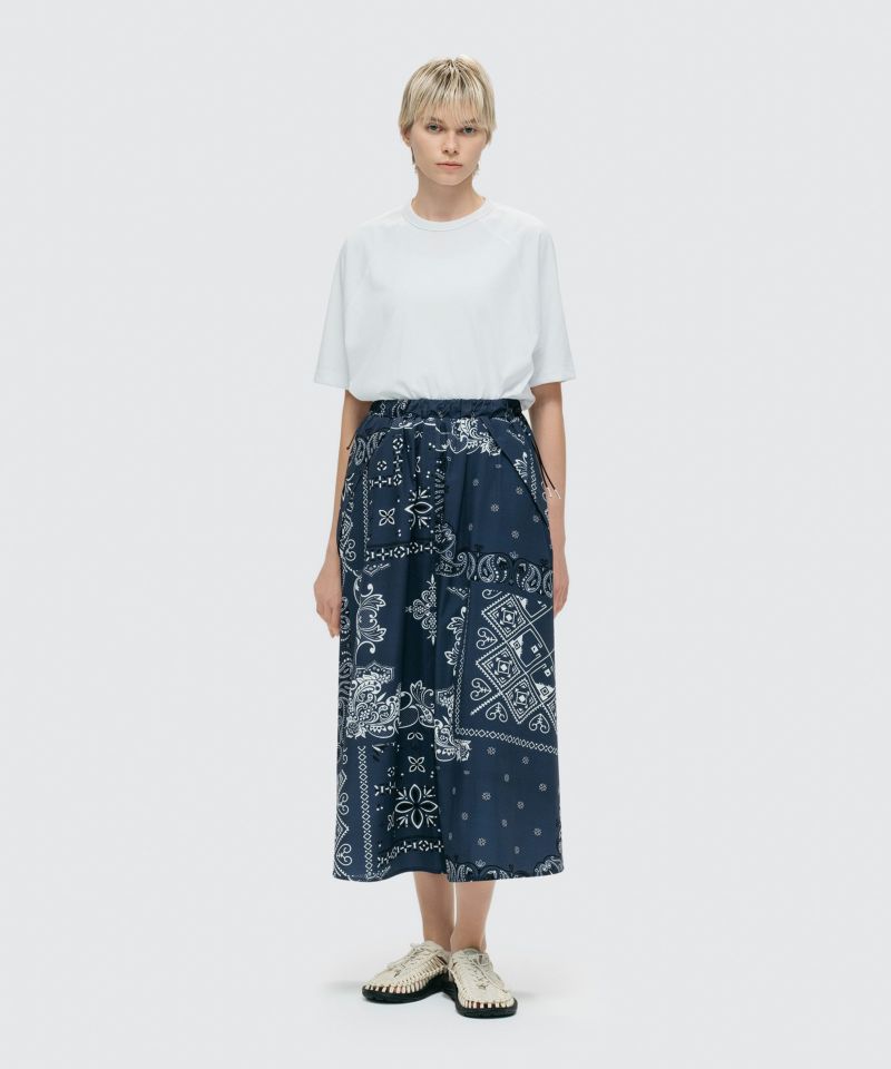プリントラックススカート│PRINT LAX SKIRT ワイルドシングス