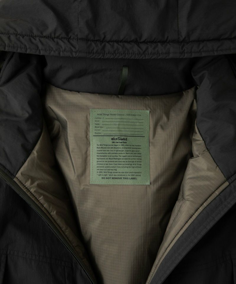 ショートモンスターパーカー│SHORT MONSTER PARKA ワイルドシングス