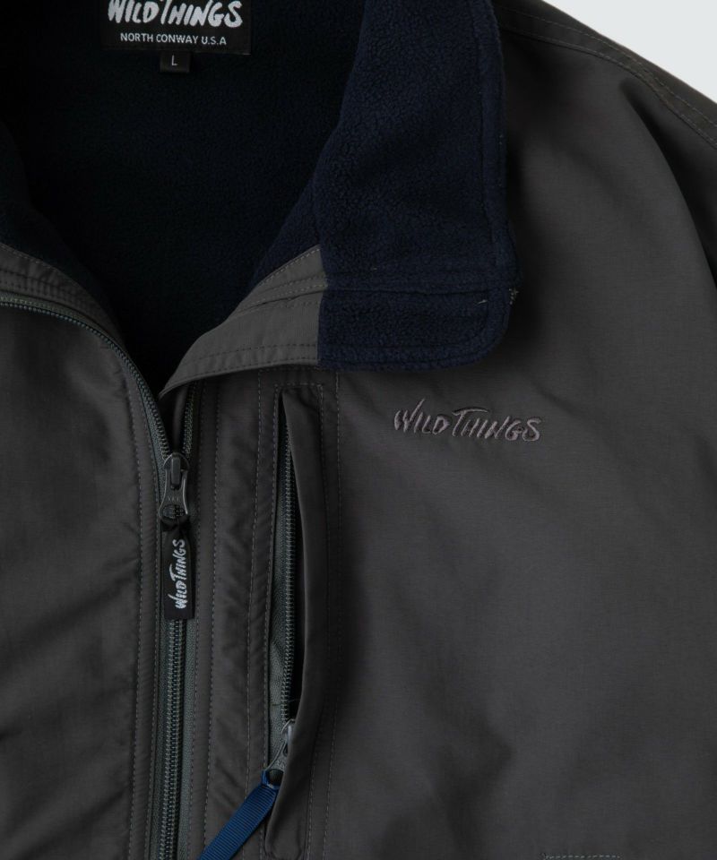 スタンドアップジャケット フリースライニング│STAND UP JACKET FLEECE LINING ワイルドシングス