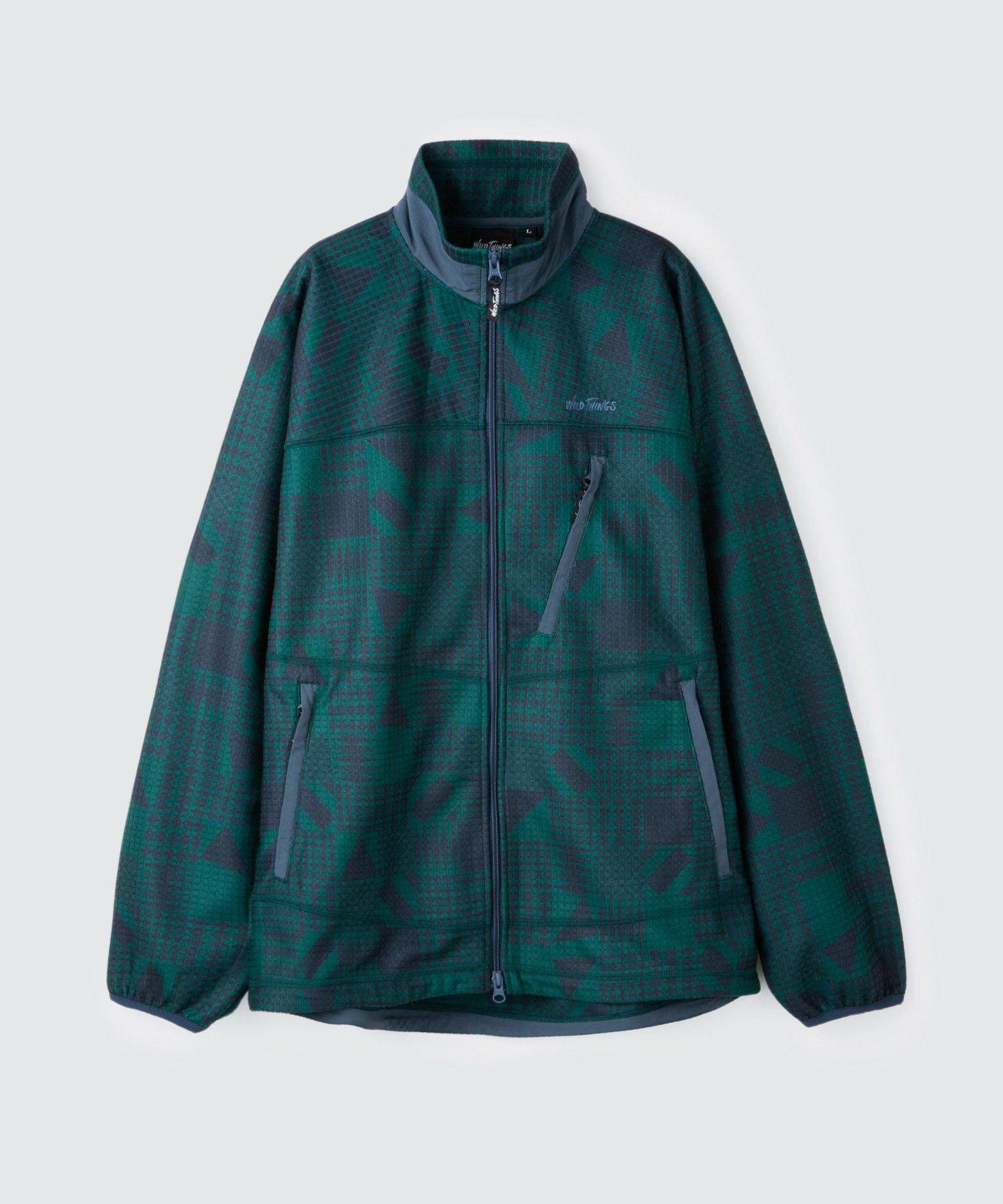 グリッドフリースジャケット│GRID FLEECE JACKET ワイルドシングス