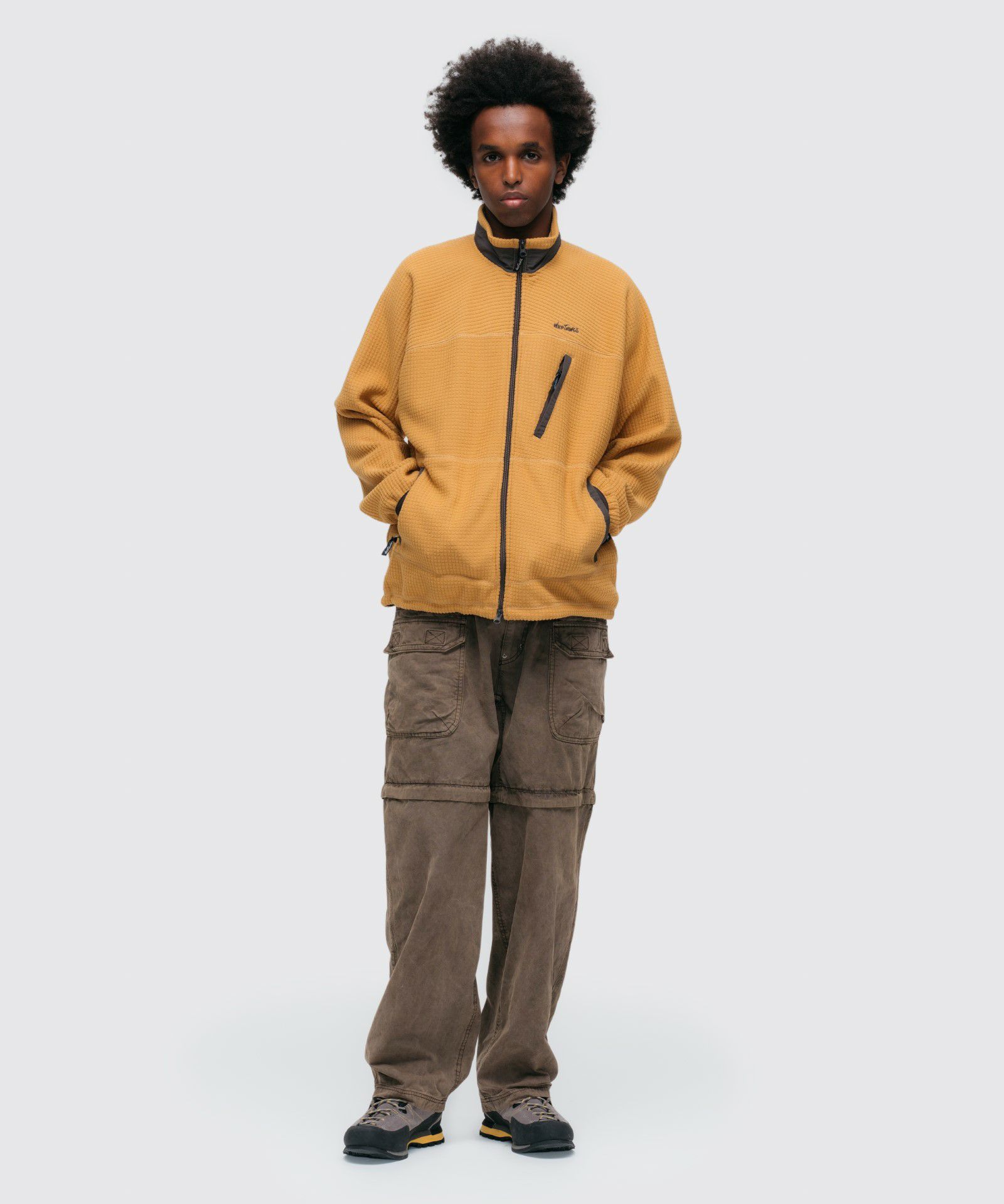 グリッドフリースジャケット│GRID FLEECE JACKET ワイルドシングス