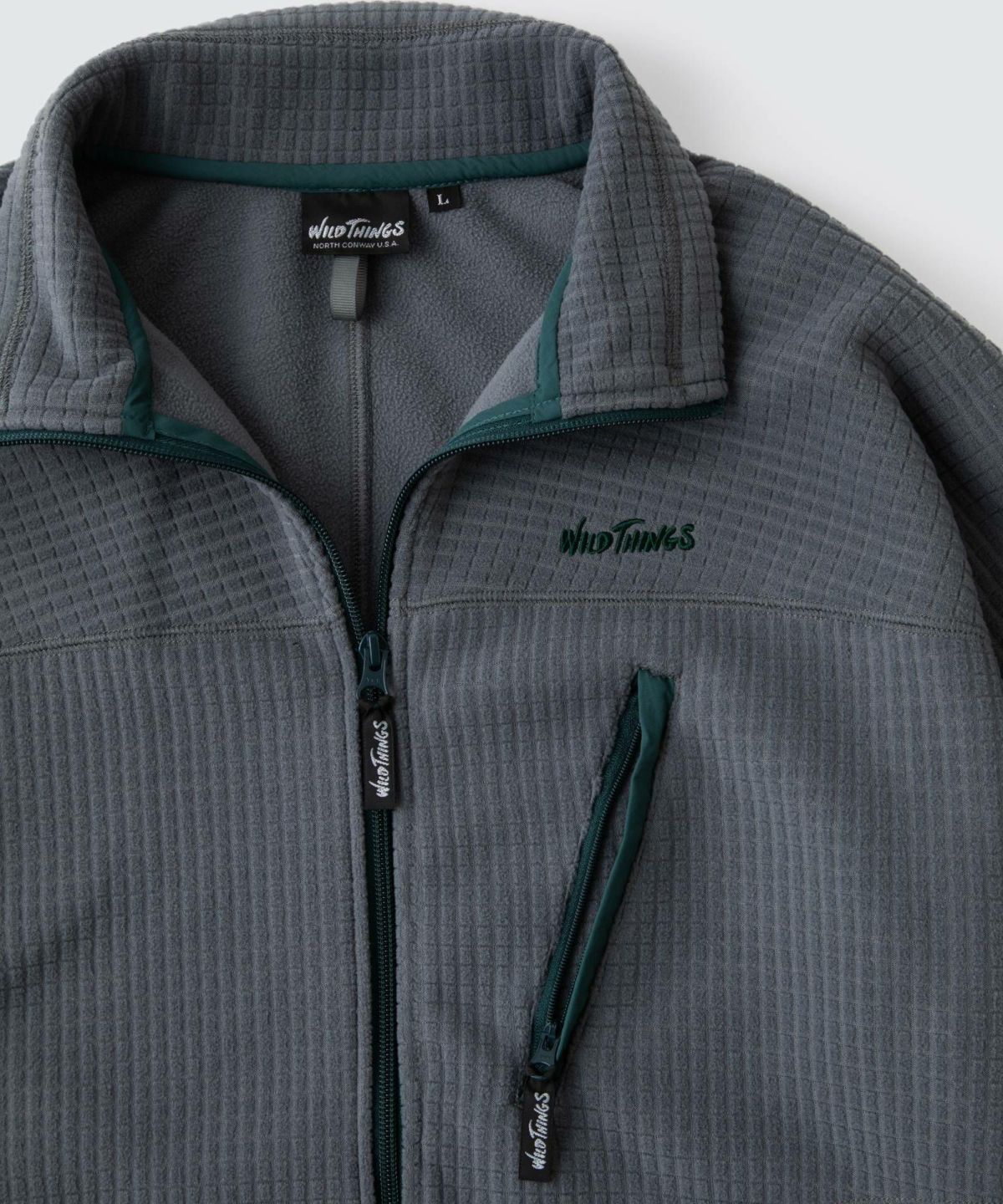 グリッドフリースジャケット│GRID FLEECE JACKET ワイルドシングス