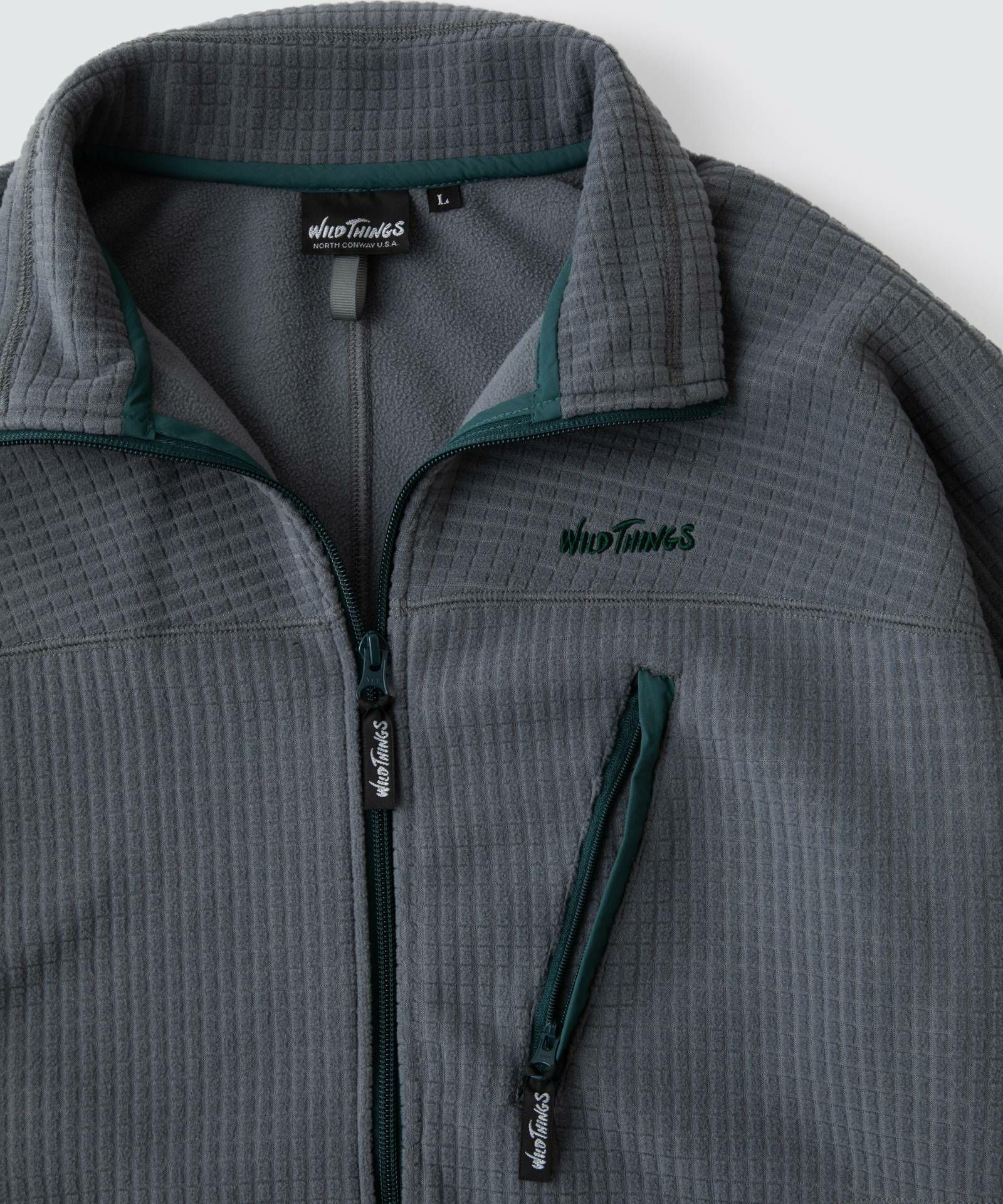 グリッドフリースジャケット│GRID FLEECE JACKET ワイルドシングス